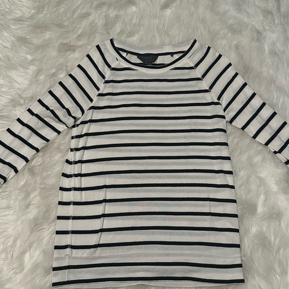 Striped Long Sleeve Top